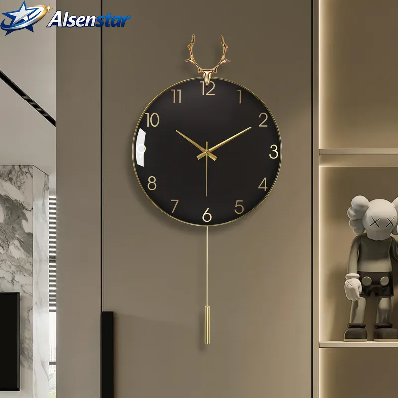Luxury Watch Wall Clock - Noordse luxe wandklok voor thuis, swingklok,