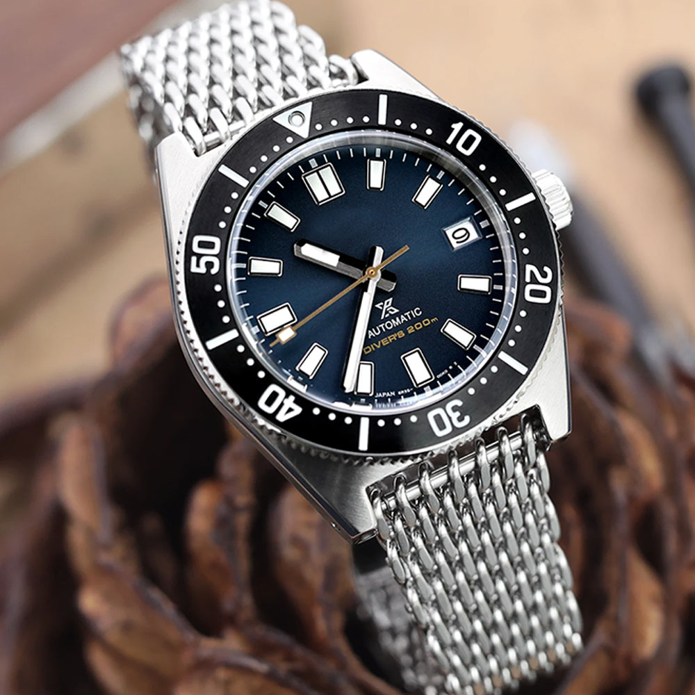 Luxury Watch Casio - Luxe Milanese Loop 4.5mm Shark Mesh