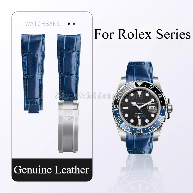 Luxury Watch Class - Originele stijl lederen kalfsleren horlogeband voor