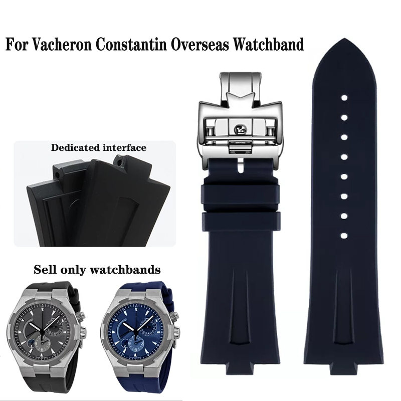 Luxury Watch Constantine - Siliconen Rubber Horlogebanden Voor Vacheron Constantin