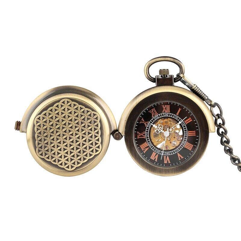 Luxury Watch Nice - Heren vintage mechanisch zakhorloge opwindbaar antiek