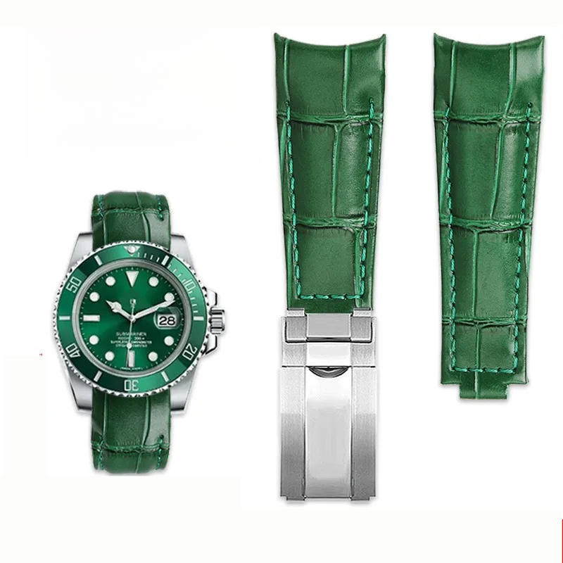 Luxury Watch Class - Originele stijl horlogeband met gebogen uiteinde