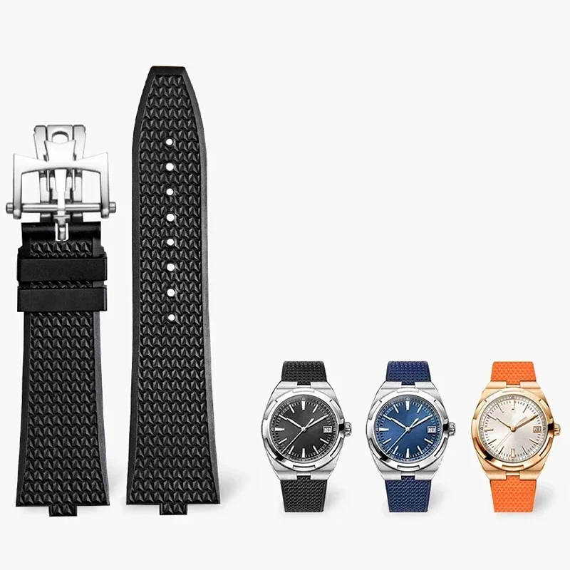 Luxury Watch Constantine - Luxe FKM Fluor Rubber Horlogeband Voor
