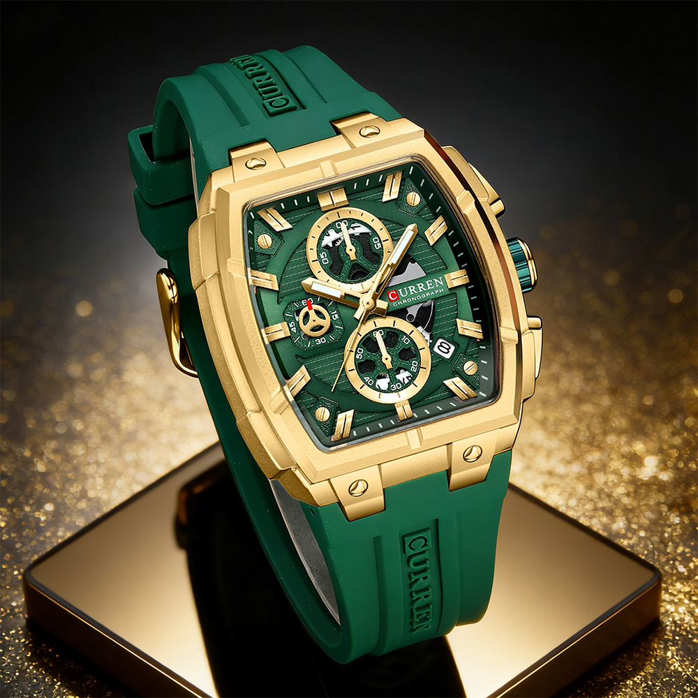 Luxury Watch News - CURREN Luxe vintage horloge voor heren,
