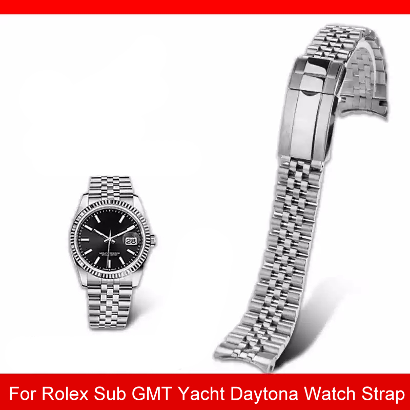 Luxury Watch Rolex - 316L Jubilee Horloge Armband Voor Rolex