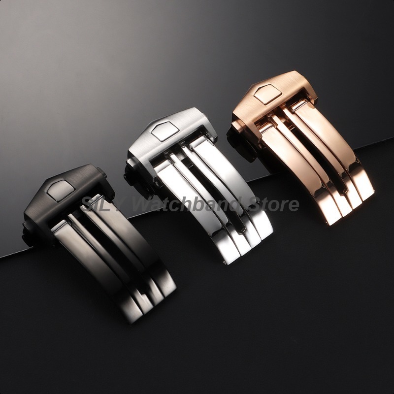 Luxury Watch News - 18mm 20mm roestvrijstalen vouwgesp metalen horlogegesp