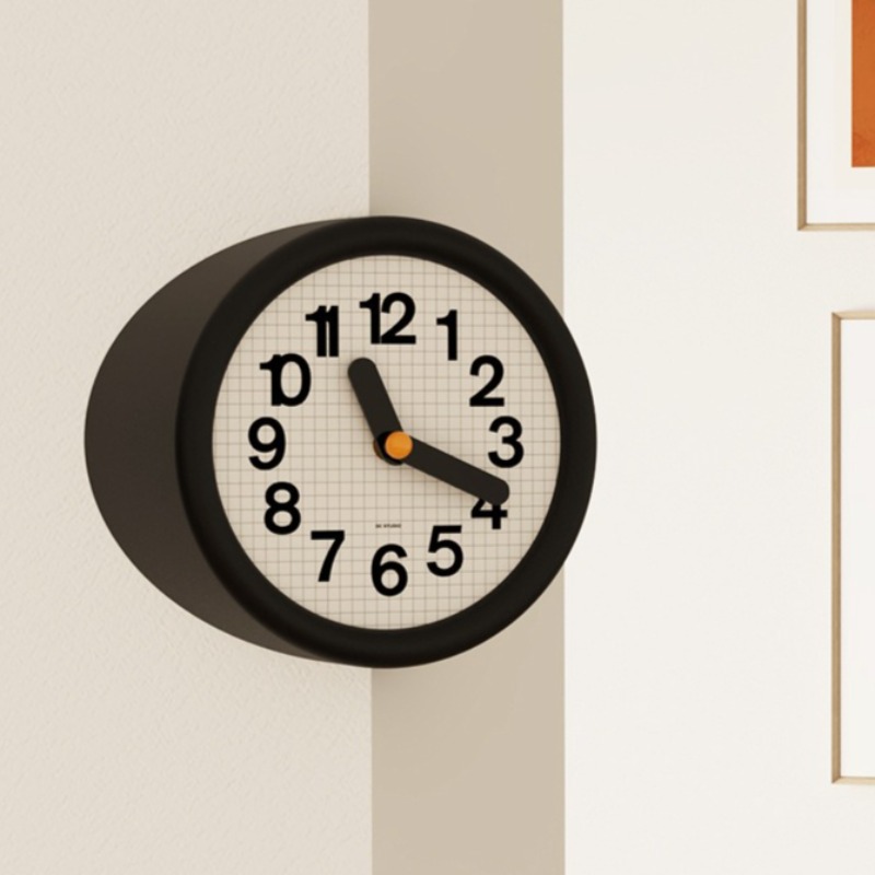 Luxury Watch Wall Clock - Hoekwandklok Decoratief wandhorloge Luxe esthetische moderne