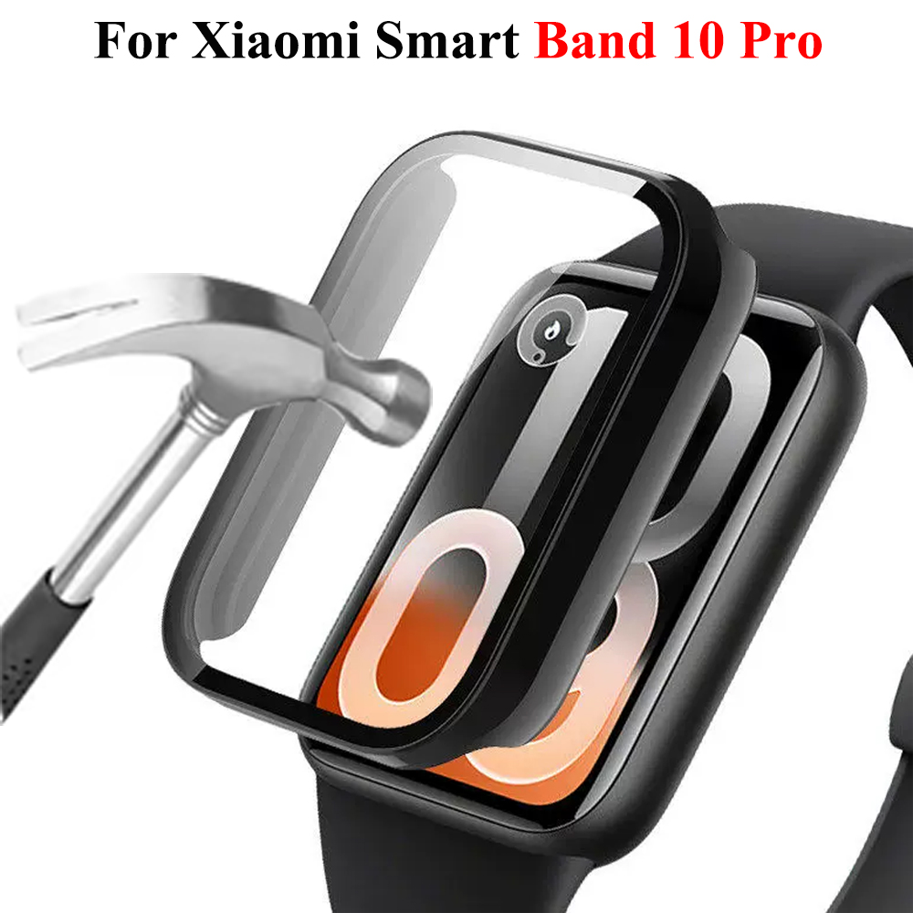Xiaomi Luxury Watch - Glas+hoesje voor Xiaomi Mi Band 10