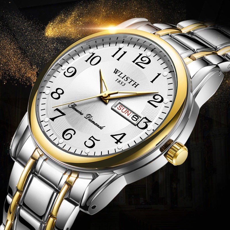 Luxury Watch News - Luxe heren quartz horloge digitaal polshorloge