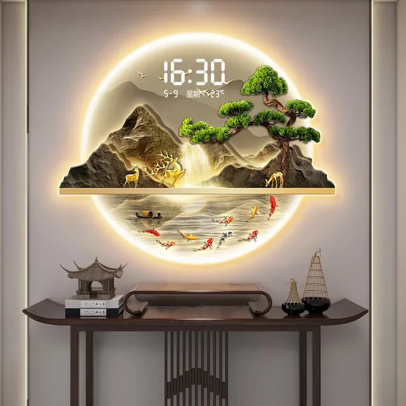 Luxury Watch Wall Clock - Art Mural Wandklokken Led Woonkamer Led