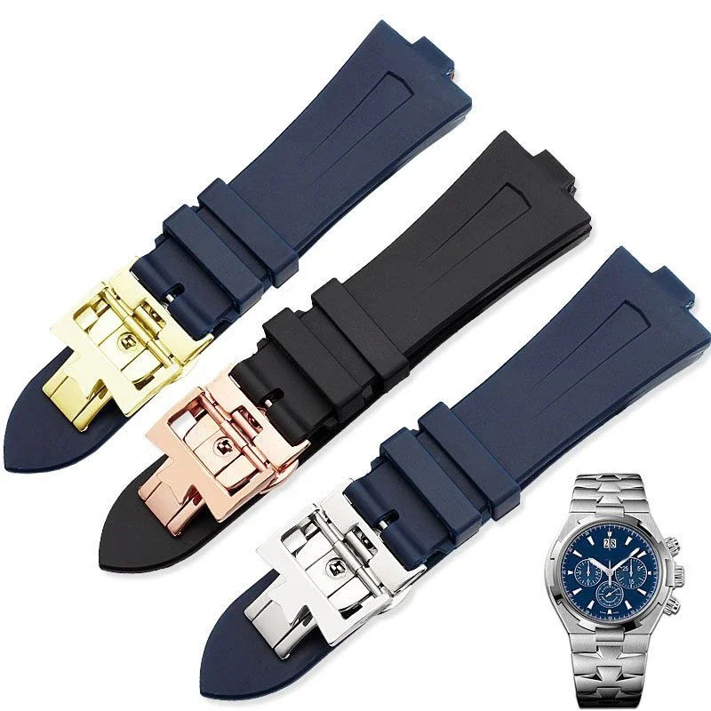 Luxury Watch Constantine - Rubber Siliconen Horlogeband Voor Vacheron Constantin