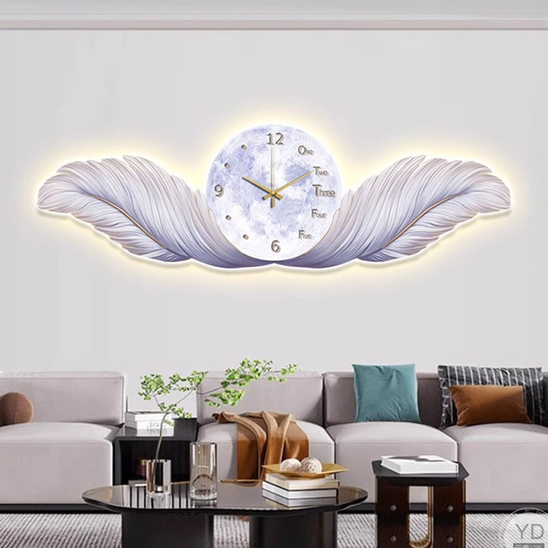 Luxury Watch Wall Clock - Esthetische moderne wandklokken Digitale luxe houten