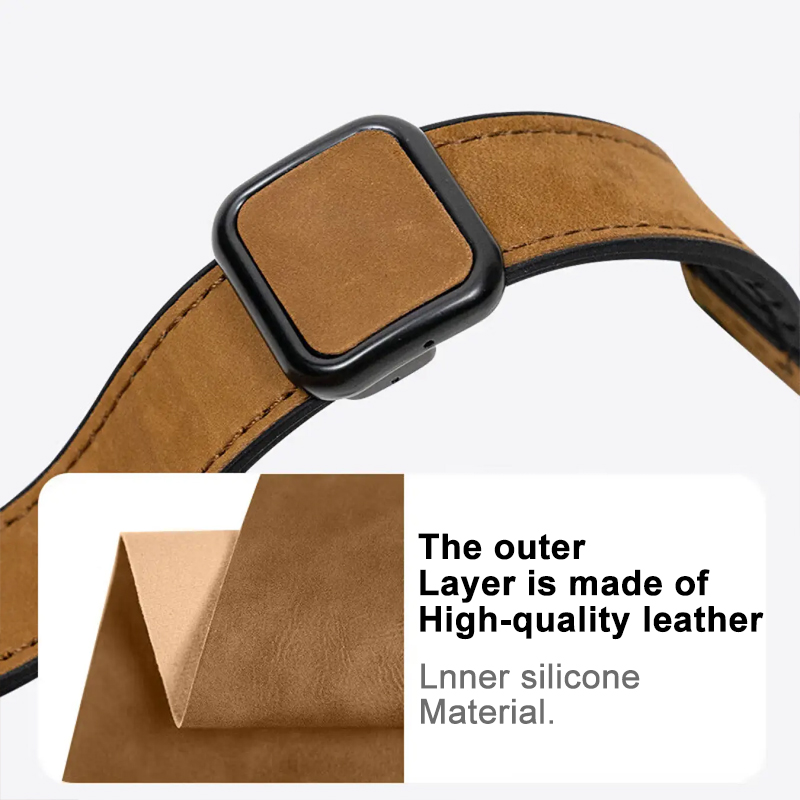 Siliconen lederen band voor Xi - Xiaomi Luxury Watch recensie en prijs