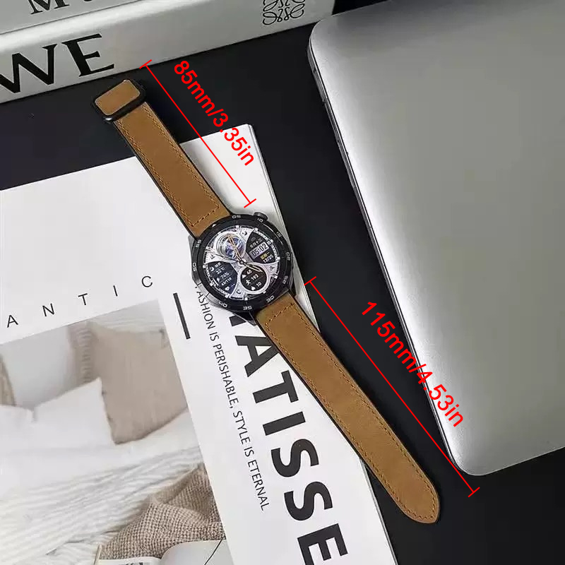 Siliconen lederen band voor Xi - Xiaomi Luxury Watch recensie en prijs