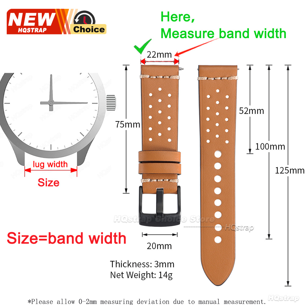 Ademende horlogeband met stiks - Luxury Watch Class recensie en prijs
