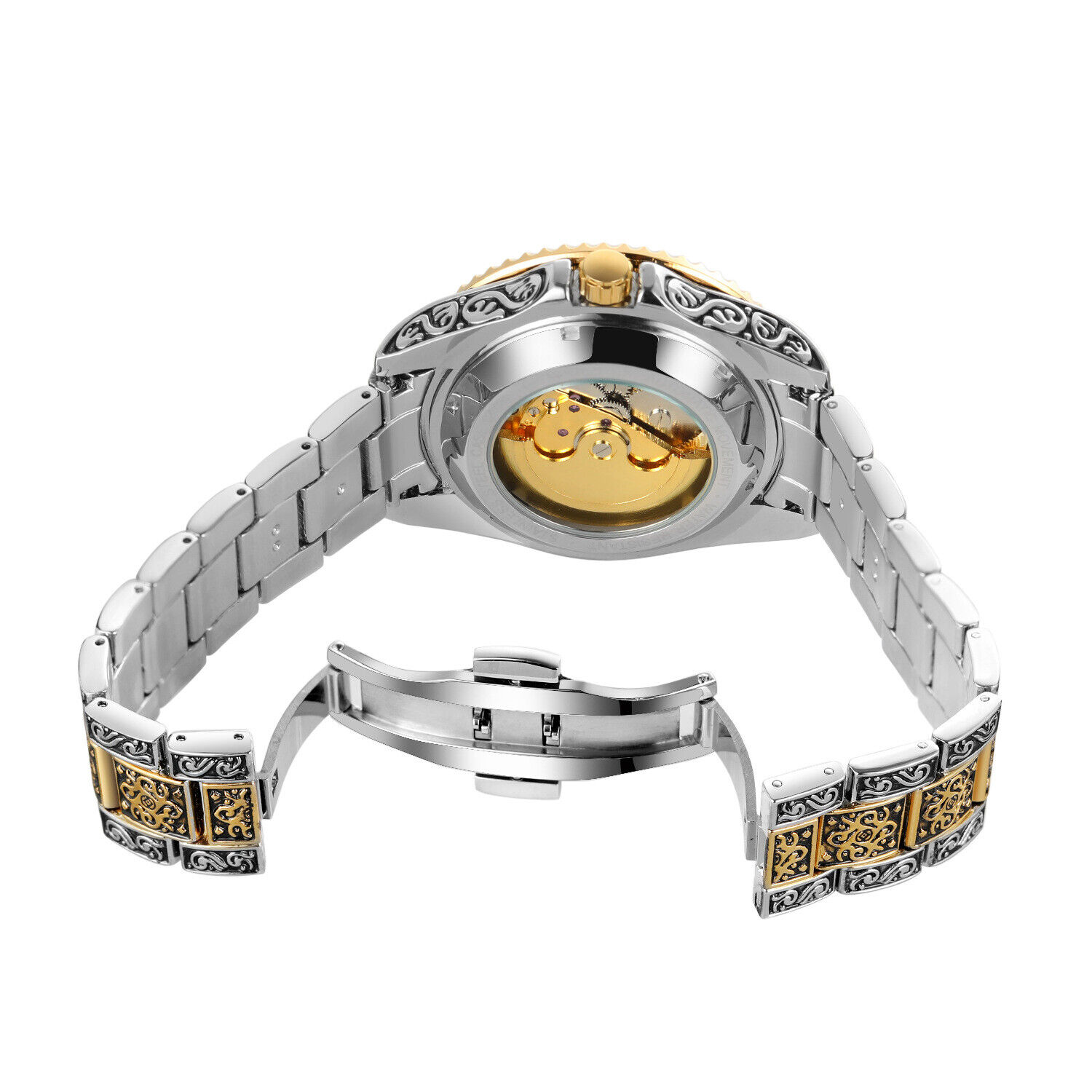 Forsining Heren Luxe Diamant G - Luxury Watch Nice recensie en prijs