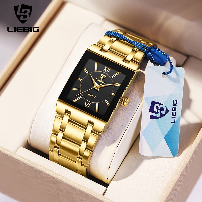 LiEBIG Luxe Gouden Quartz Horl - Luxury Watch News recensie en prijs