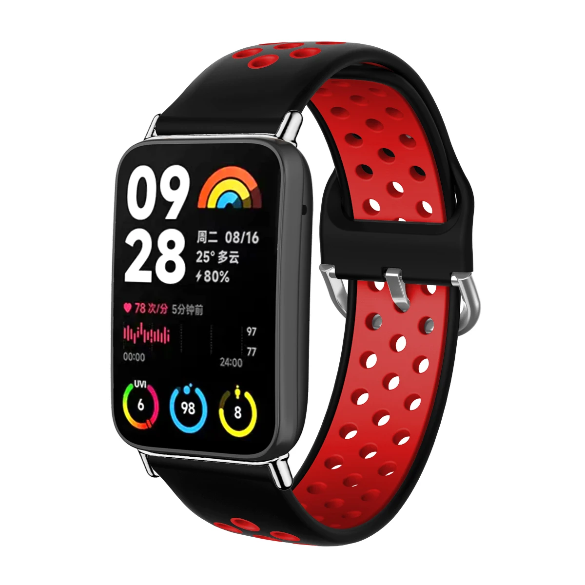 Siliconen horlogebandje voor X - Xiaomi Luxury Watch recensie en prijs