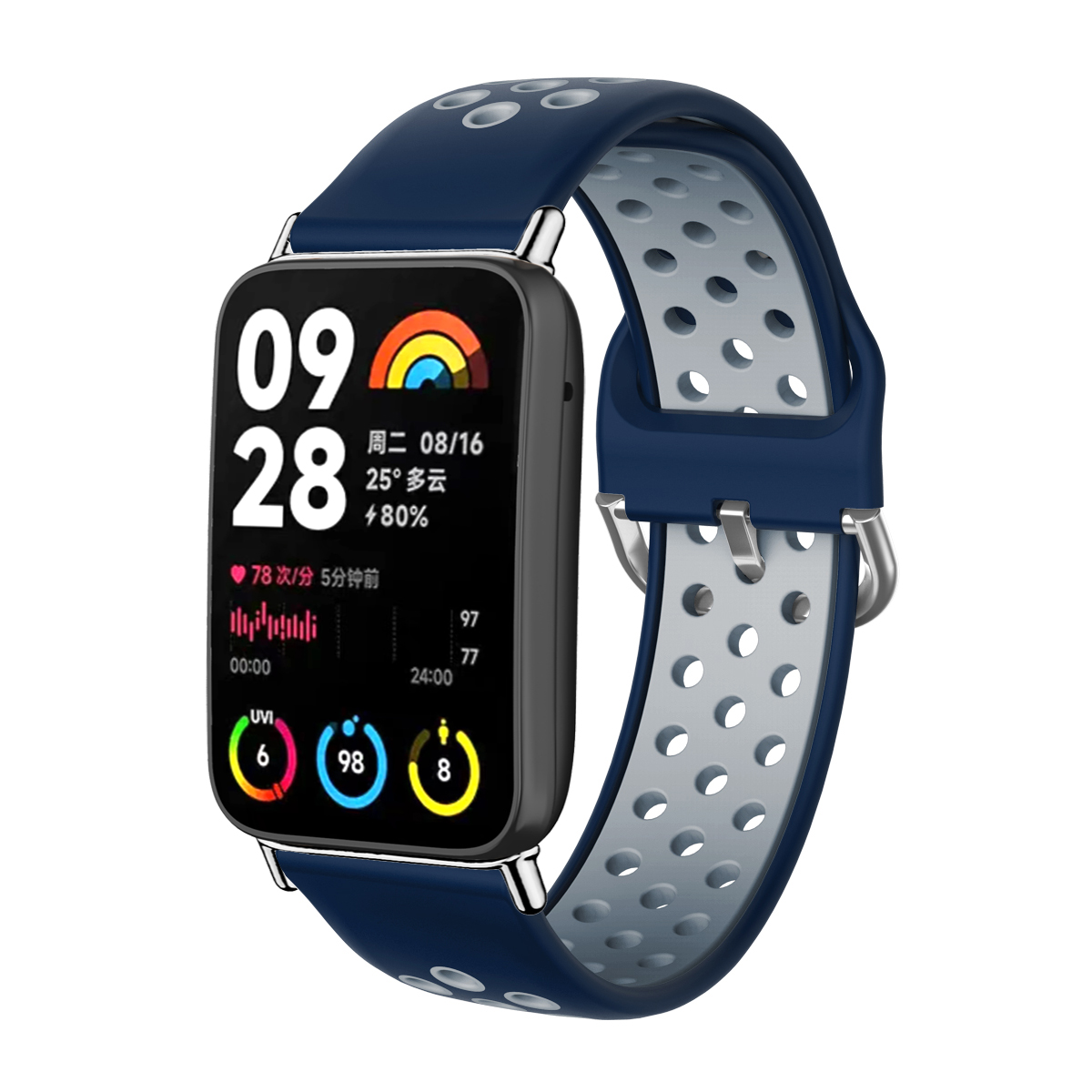 Siliconen horlogebandje voor X - Xiaomi Luxury Watch recensie en prijs
