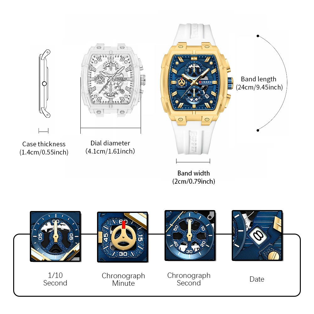 CURREN Luxe vintage horloge vo - Luxury Watch News recensie en prijs