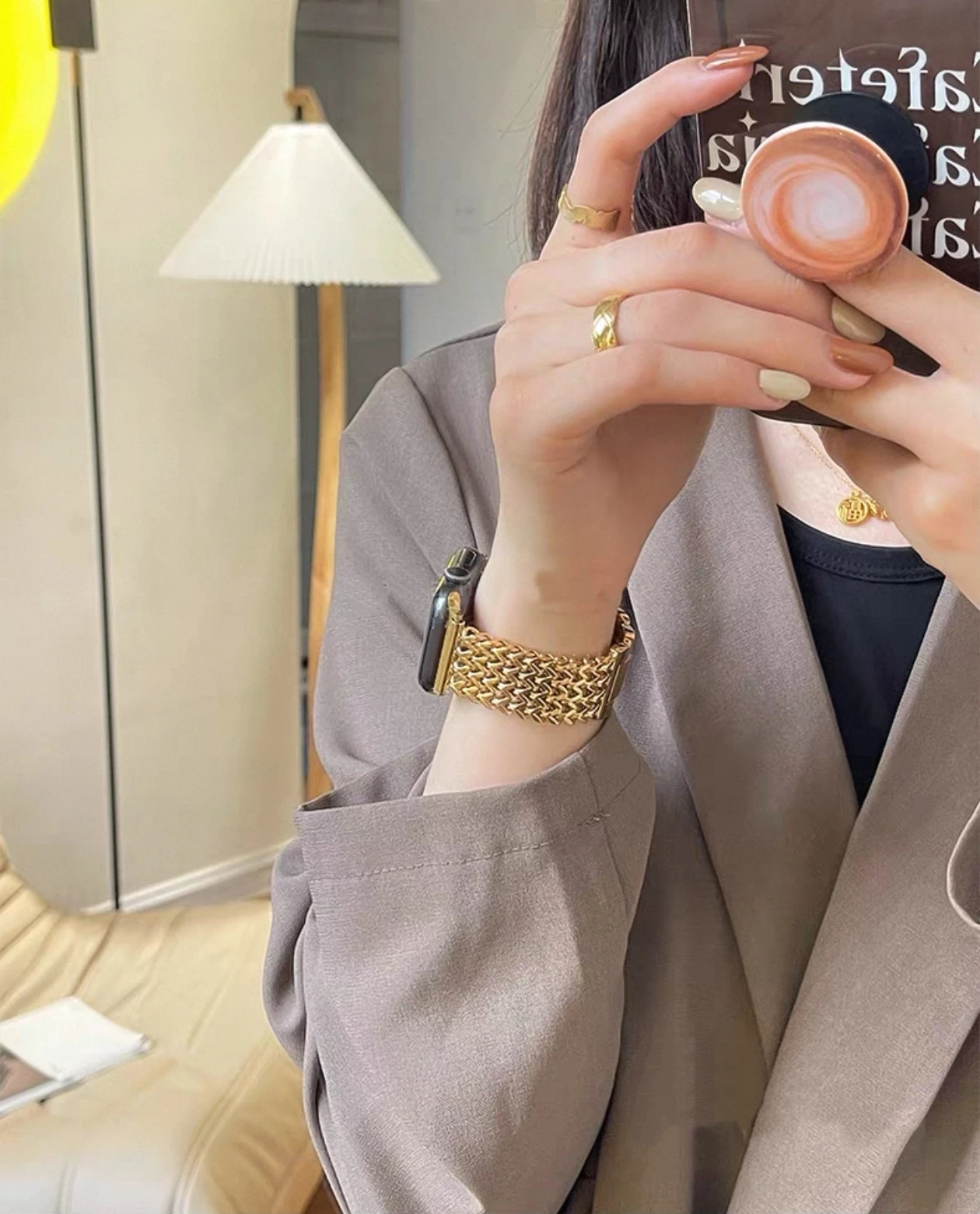 Mooie luxe band voor Apple Wat - Luxury Watch Nice recensie en prijs