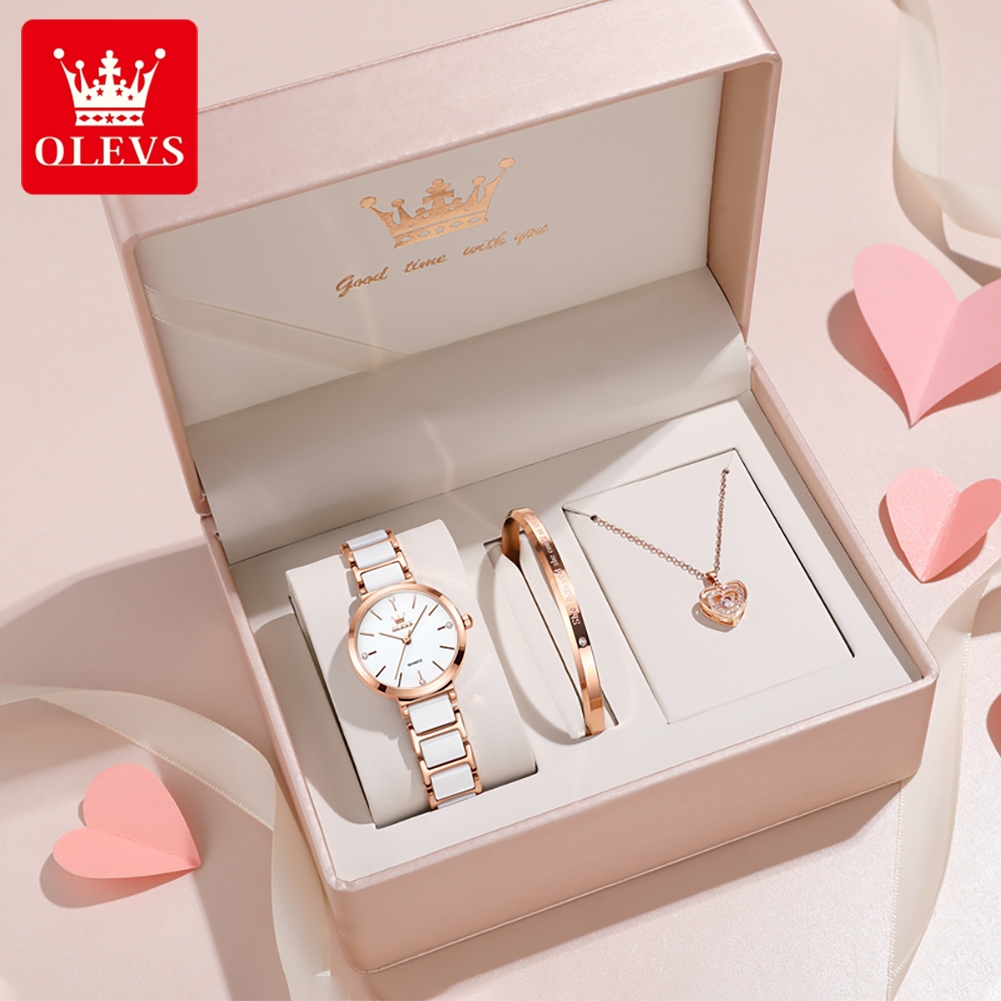 OLEVS Dameshorloge 5877 Luxe E - Luxury Watch Case recensie en prijs