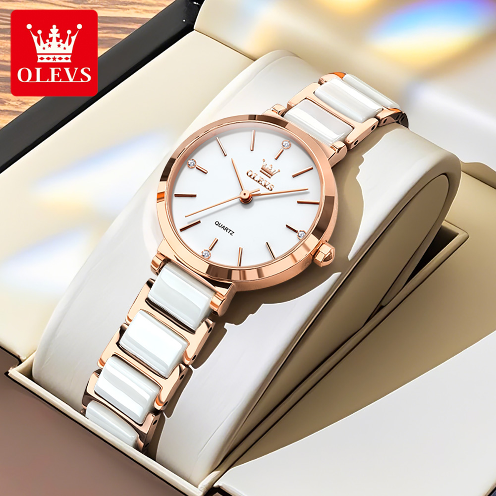 OLEVS Dameshorloge 5877 Luxe E - Luxury Watch Case recensie en prijs