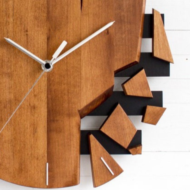 Ronde stille wandklokken Houte - Luxury Watch Wall Clock recensie en prijs