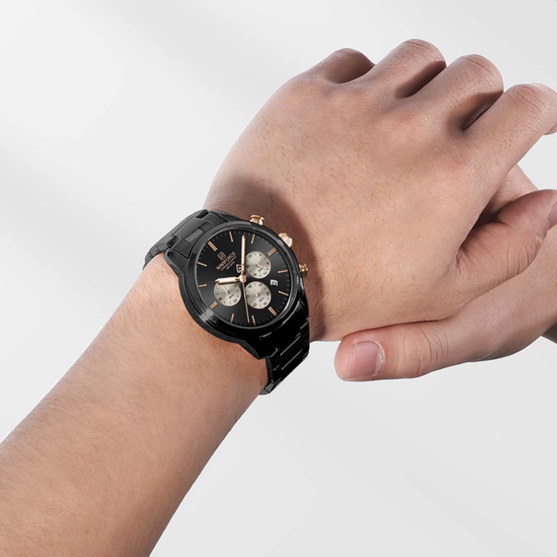 NAVIFORCE Heren Quartz Chronog - Luxury Watch With Bracelet recensie en prijs