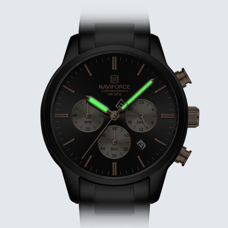 NAVIFORCE Heren Quartz Chronog - Luxury Watch With Bracelet recensie en prijs