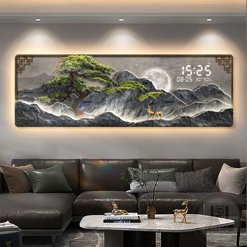 Groot formaat luxe klokmuur di - Luxury Watch Wall Clock recensie en prijs