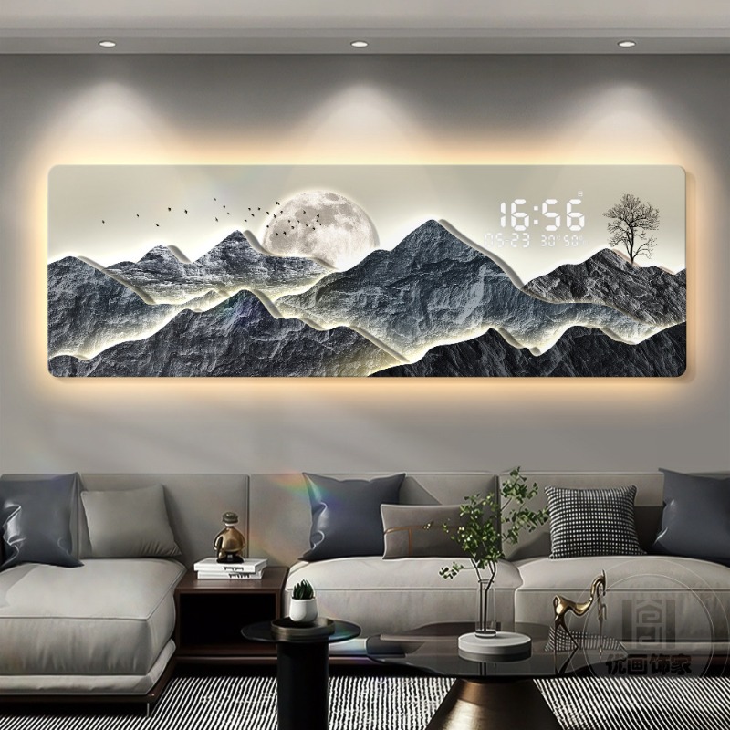 Groot formaat luxe klokmuur di - Luxury Watch Wall Clock recensie en prijs