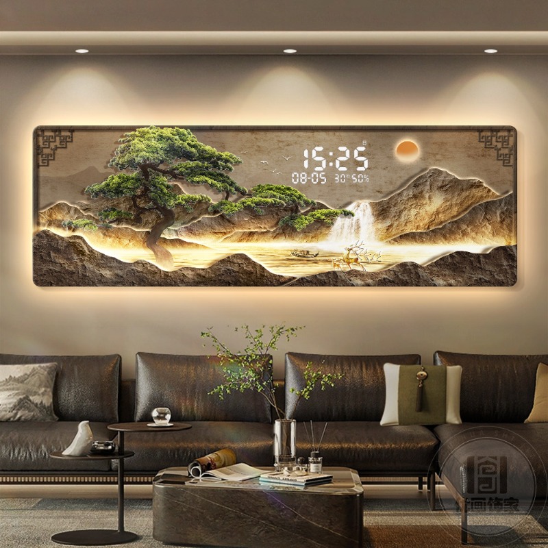 Groot formaat luxe klokmuur di - Luxury Watch Wall Clock recensie en prijs