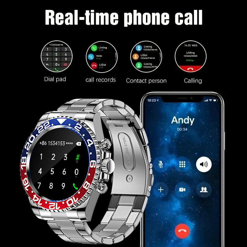 High-end luxe Smart Watch Man  - Luxury Watch Korea recensie en prijs