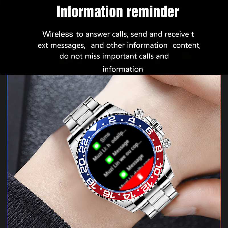 High-end luxe Smart Watch Man  - Luxury Watch Korea recensie en prijs