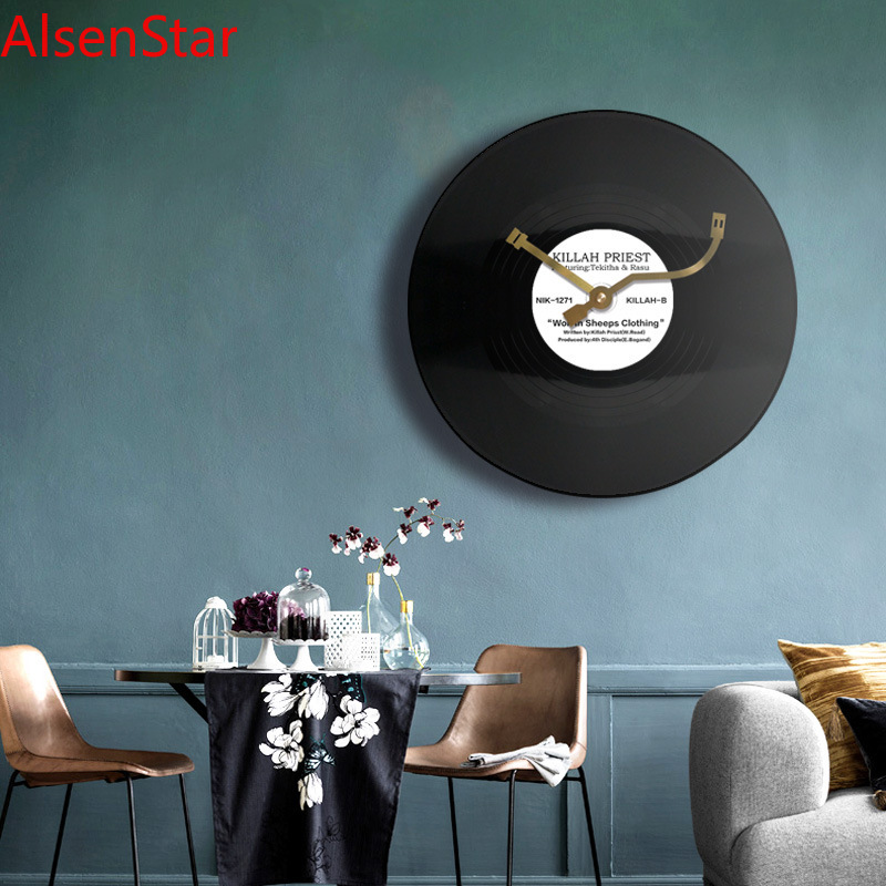 12 inch vinylplaat retro creat - Luxury Watch Wall Clock recensie en prijs