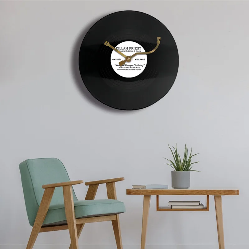 12 inch vinylplaat retro creat - Luxury Watch Wall Clock recensie en prijs