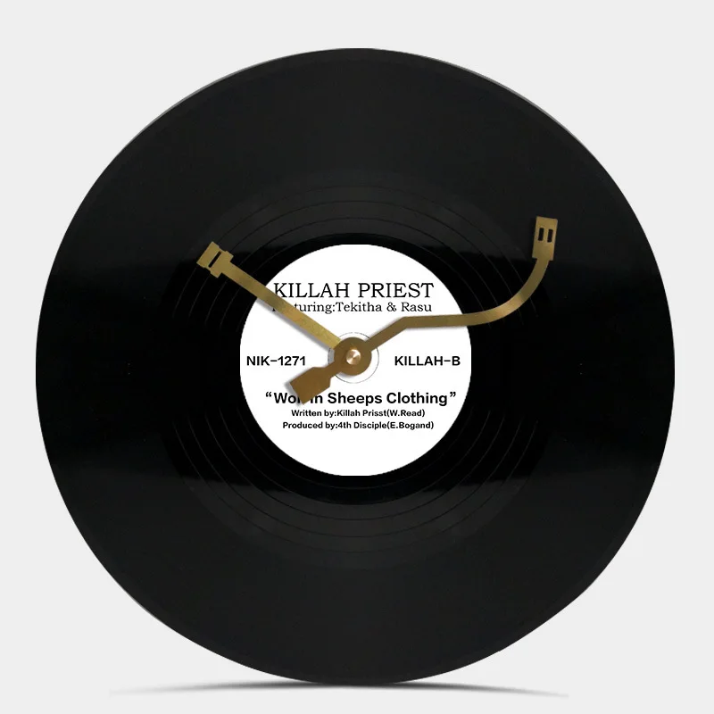 12 inch vinylplaat retro creat - Luxury Watch Wall Clock recensie en prijs