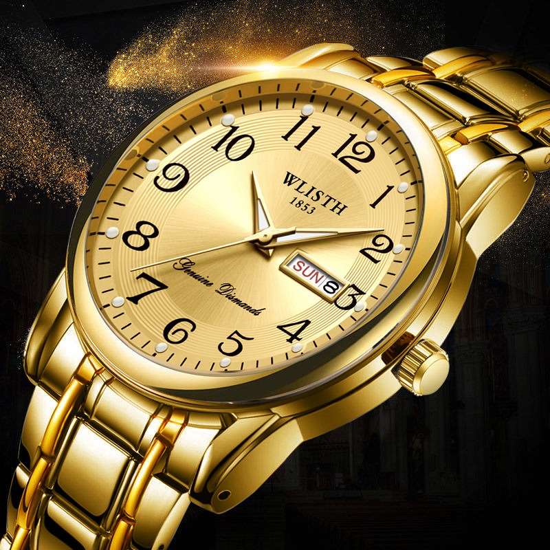 Luxe heren quartz horloge digi - Luxury Watch News recensie en prijs