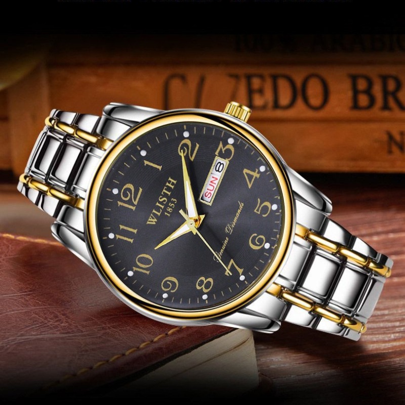 Luxe heren quartz horloge digi - Luxury Watch News recensie en prijs