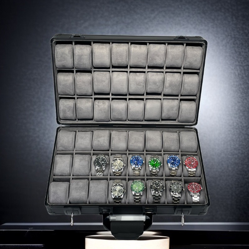 Aluminium Groene Horlogedoos H - Luxury Watch Class recensie en prijs