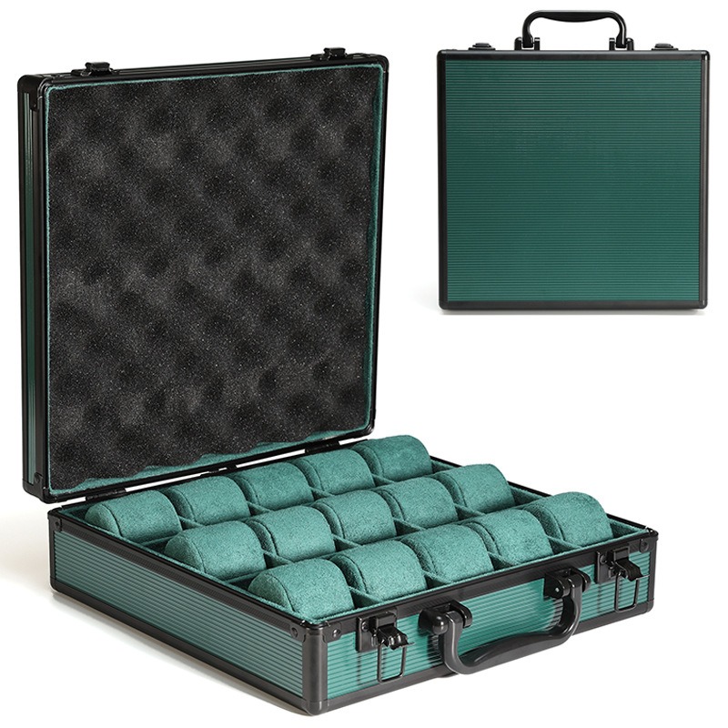 Aluminium Groene Horlogedoos H - Luxury Watch Class recensie en prijs