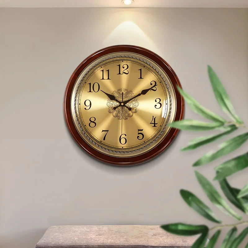 Luxe Houten Wandklok Metaal Re - Luxury Watch Wall Clock recensie en prijs