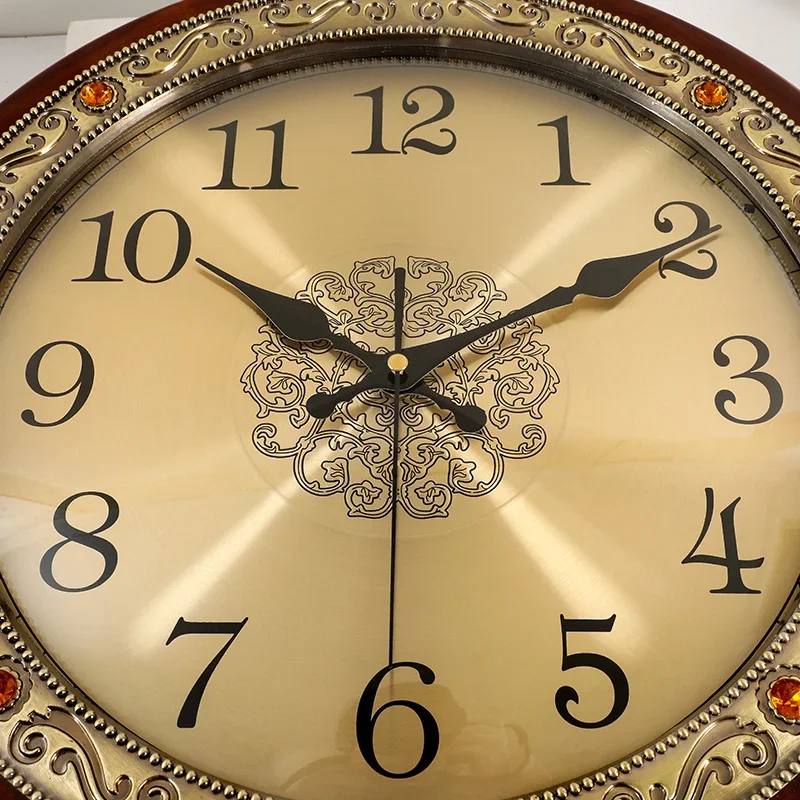 Luxe Houten Wandklok Metaal Re - Luxury Watch Wall Clock recensie en prijs
