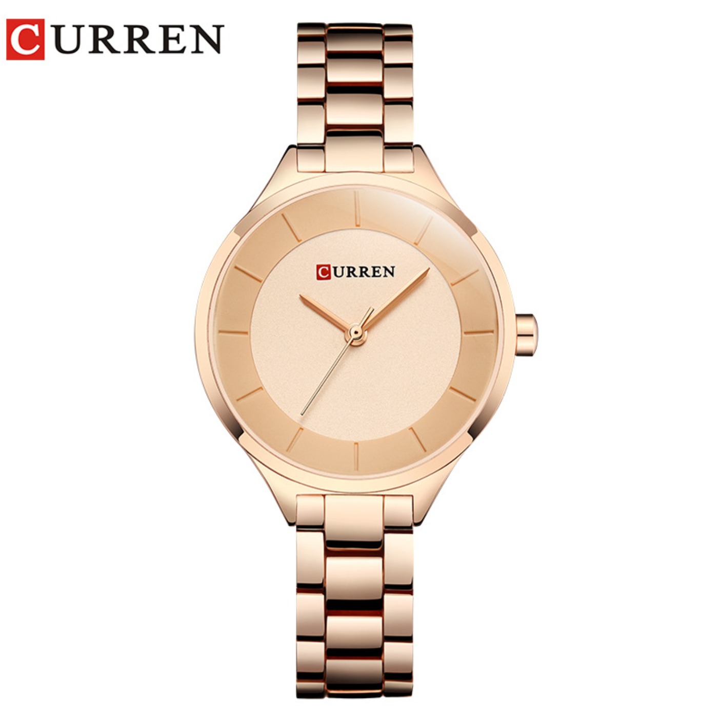 CURREN Nieuwe Eenvoudige Vrouw - Luxury Watch With Bracelet recensie en prijs