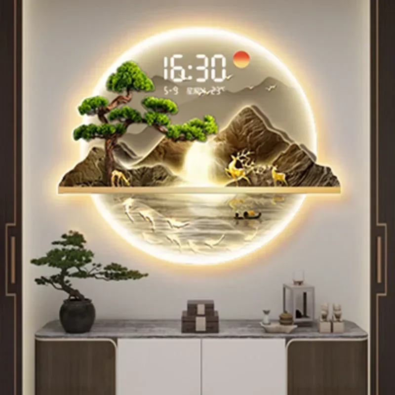 Art Mural Wandklokken Led Woon - Luxury Watch Wall Clock recensie en prijs