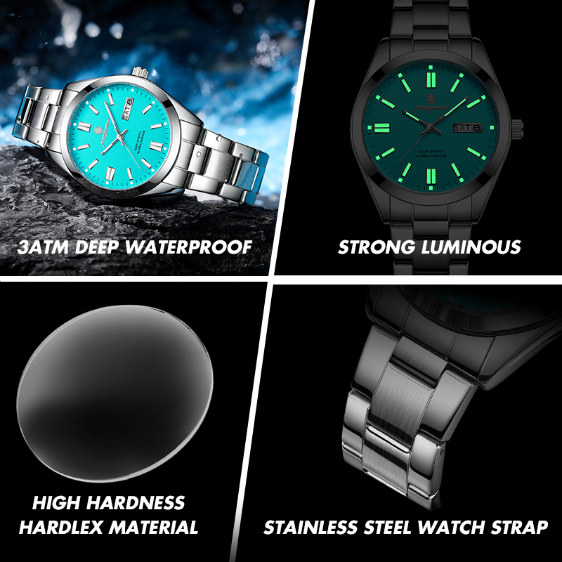 PAAZOMU Luxe herenhorloges Mod - Luxury Watch Nice recensie en prijs