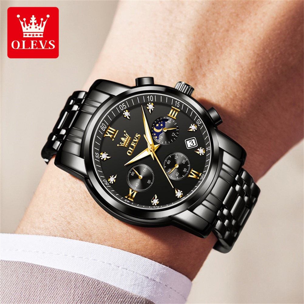 OLEVS Populaire herenhorloges  - Luxury Watch News recensie en prijs