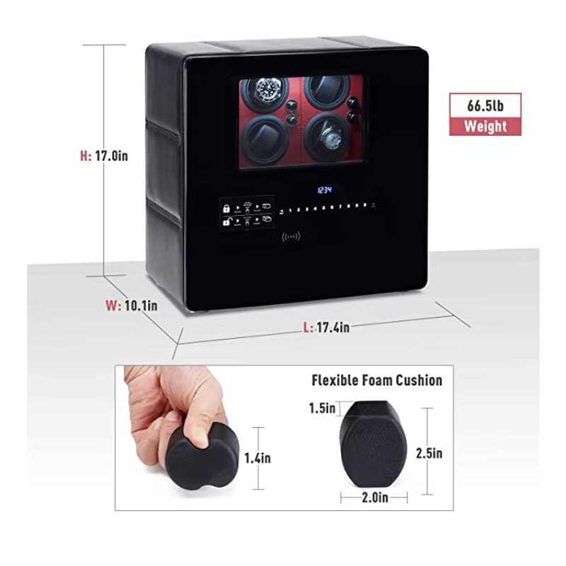 Luxe horlogewinderdoos met 12  - Luxury Watch Winder recensie en prijs