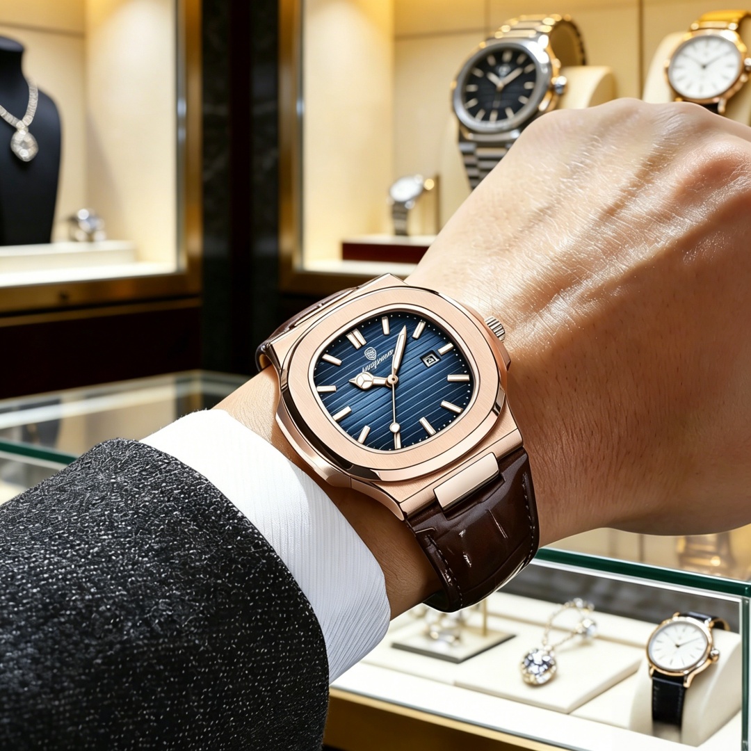 PAAZOMU Top Luxe Vierkant Here - Luxury Watch Nice recensie en prijs